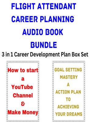 cover image of Flight Attendant Career Planning Audio Book Bundle